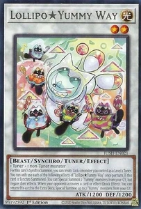 Yu-Gi-Oh! Lollipo Yummy Way JUSH-EN021 Rare - Picture 1 of 1