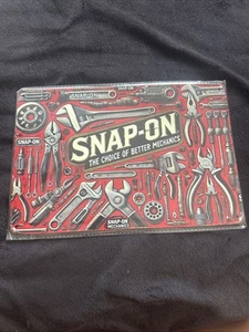 Snap On Tools Sign 8" x 12" Aluminum Metal Sign - Imagen 1 de 2
