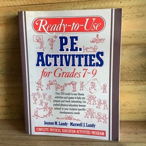 READY TO USE P.E. ACTIVITIES FOR GRADES 7-9 PAPERBACK REFERENCE TEACHERS MANUAL - Bild 1 von 5