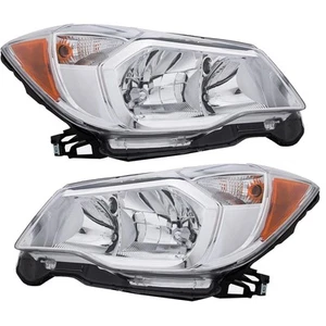 For Subaru Forester 2.5 2014-2016 CAPA Certified Headlight Set, Left&Right Side - Picture 1 of 6