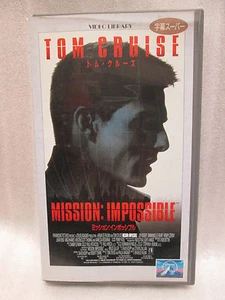 Tom Cruise"MISSION: IMPOSSIBLE" Japanese original VHS - Picture 1 of 6