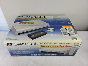 Sansui VRDVD4001A DVD-VCR Combo VHS Player NIB NEW & SEALED - Picture 1 of 7