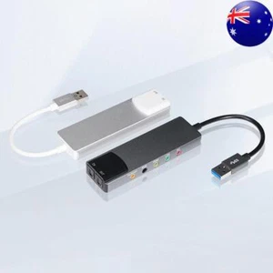 External Audio Converter 7.1 5.1 Channel USB Audio Adapter SPDIF for PC Computer - Afbeelding 1 van 18
