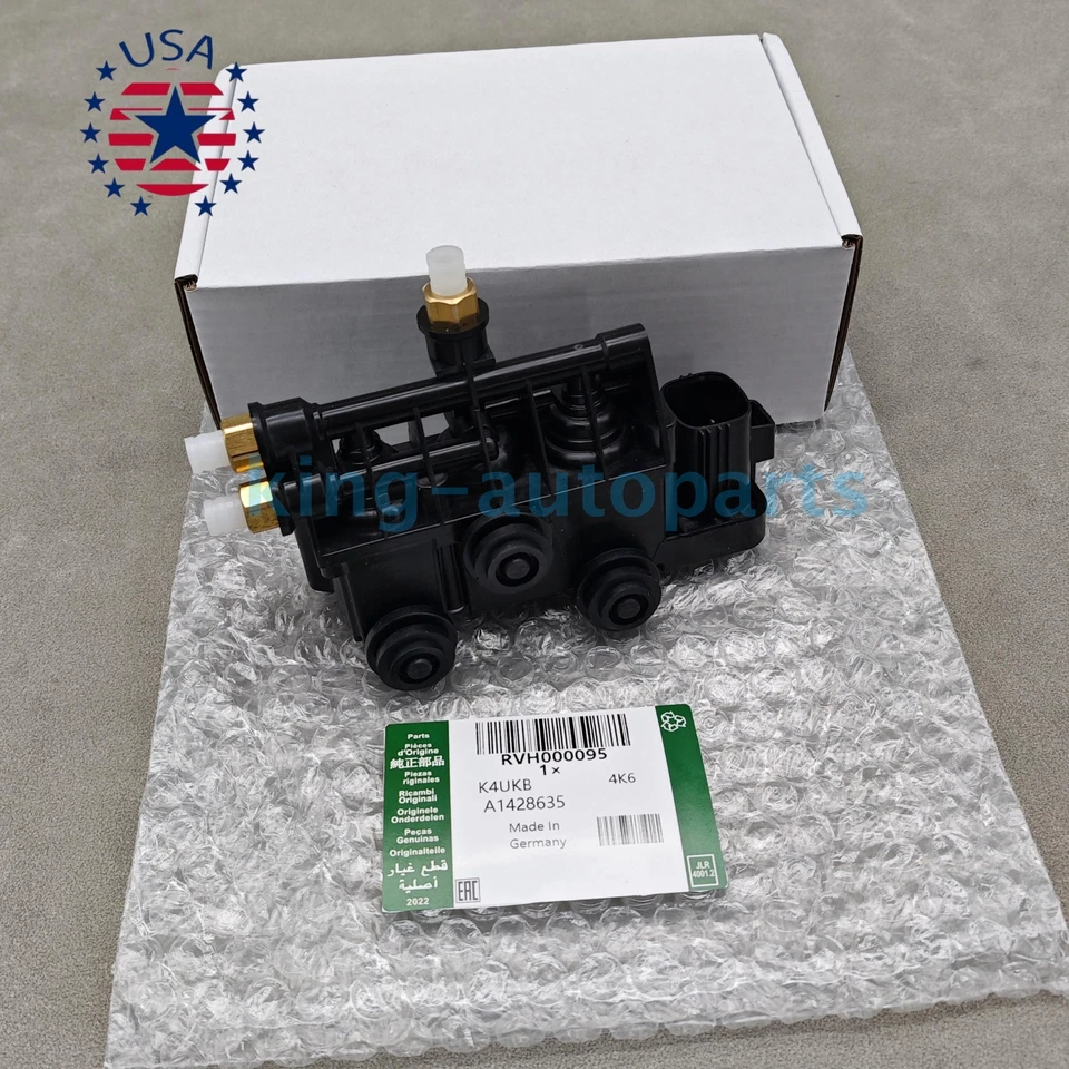 OEM OEM Front Air Suspension Valve Block For Land Rover LR3 LR4 Range Sport USA Foto 1 de 4
