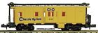 'N' Scale C&O CHESSIE 36' BAY WINDOW CABOOSE Model Power New in Box 83121