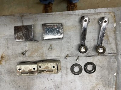 1969 carregador dodge KIT PORTA FRONTAL MAÇANETA INTERNA JANELA MANIVELA CONJUNTO FOTOS DE ESTOQUE - Imagem 1 de 4