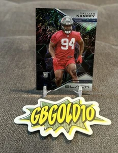 2023 Panini Black - Rookies Sapphire #157 Calijah Kancey, Calijah Kancey /35... - Picture 1 of 3