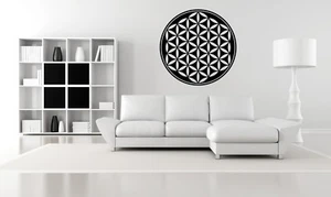 Flor de la Vida II - Tatuaje de Pared - Pegatina de Pared - Pegatina de Flujo - Flower of Life - Imagen 1 de 5