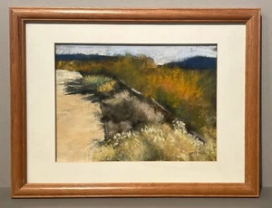 Nature Walk Anita Stoll Pastel California Art Desert Landscape Painting Realism - Picture 1 of 4