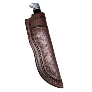 Custom Leather Knife Sheath That Fits A Buck 103 Knife Sheath ONLY. - Picture 1 of 7