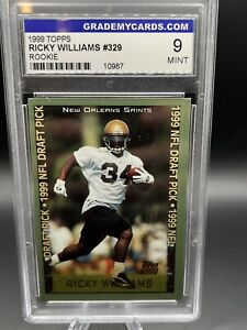 1999 Topps Chrome Ricky Williams RC Rookie GMC 9 #135 NO Saints Miami Dolphins