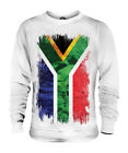 SOUTH AFRICA GRUNGE FLAG UNISEX SWEATER TOP SUID-AFRIKA FOOTBALL AFRICAN SHIRT