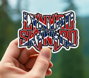 NEW- For Lynyrd Skynyrd Heavy Rock Vinyl Sticker Decal 3.5 x 2.4 INCHES - Picture 1 of 5