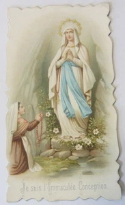 canivet santino holy card  immaginetta sacra - immacolata concezione - Picture 1 of 1