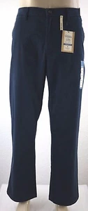 NEU Haggar Slack Straight Fit Comfort Waist Herren Plain Front Hose Gr. 42x30 - Bild 1 von 6