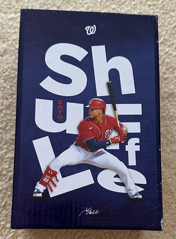 Juan Soto “Soto Shuffle” Bobblehead (New) 5/27/22 Washington Nationals Giveaway Cover
