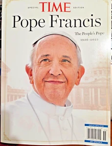 Time Magazine-Special Edition-Pope Francis 1936-2025-The People's Pope-Brand New - Picture 1 of 8