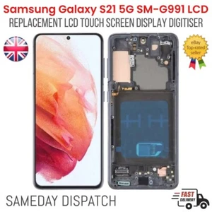 Samsung Galaxy S21 5G SM-G991 Repuesto Pantalla LCD Pantalla Táctil Digitalizador Reino Unido - Imagen 1 de 1