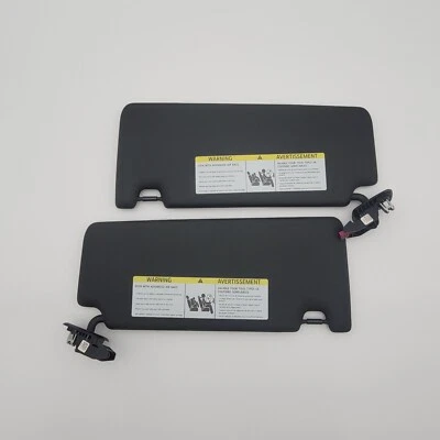 2019 - 2024 BMW M340i 330i Front Left Right Side Sun Visor Assembly Set OEM - Image 1 of 4