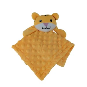 Yellow Tiger Lovey 11 Inch Minky Dots Baby Security Blanket Unbranded - Picture 1 of 4