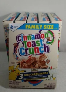 Sealed Cinnamon Toast Crunch Cereal Pokemon Cards 25th Anniversary Foil Pikachu - Picture 1 of 6