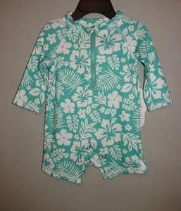 Infants CUTE Rash Guard Swimsuit (Size 0-3 M) BRAND NEW W TAGS - Picture 1 of 3