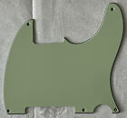 Custom For Fender Telecaster 5-Hole Blank Style Guitar Pickguard Vintage Green