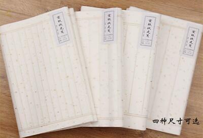 50* Pincel De Escritura China Práctica De Caligrafía Xuan Papel De Arroz Línea Vertical • 29.27€