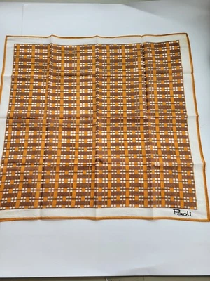 Vintage Ladies Scarf By Paoli Brown - Image 1 of 4