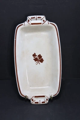 Tea Leaf Royal Ironstone Alfred Meakin Small Platter / Relish Dish Copper Lustre - Image 1 of 3