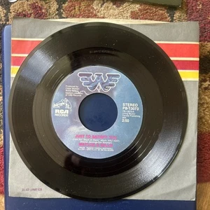 Waylon Jennings & Willie Nelson Just to Satisfy You 45 EX 7" - Picture 1 of 2