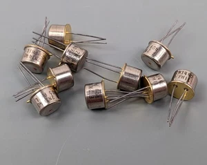 (5) 2N3440 High Voltage NPN Fairchild TO-5 - Picture 1 of 2