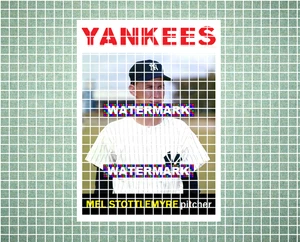 Mel Stottlemyre New York Yankees 1964 Style Custom Baseball Art Card - Picture 1 of 2