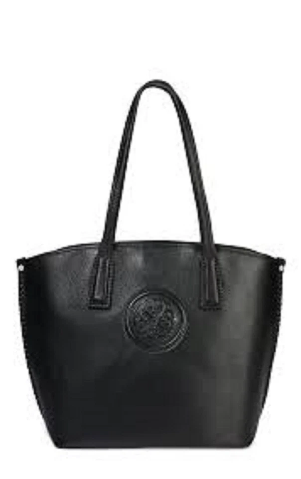 Brighton Ferrara Viviana Large Black Leather Tote RT