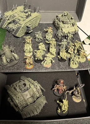 Warhammer 40k, Death Guard Army. Lord of contagion land raider rhino pbc — 第 1/4 张图片