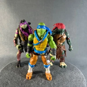 Teenage Mutant Ninja Turtles Movie Action Figure Lot Playmates Toys 2014 - Picture 1 of 22