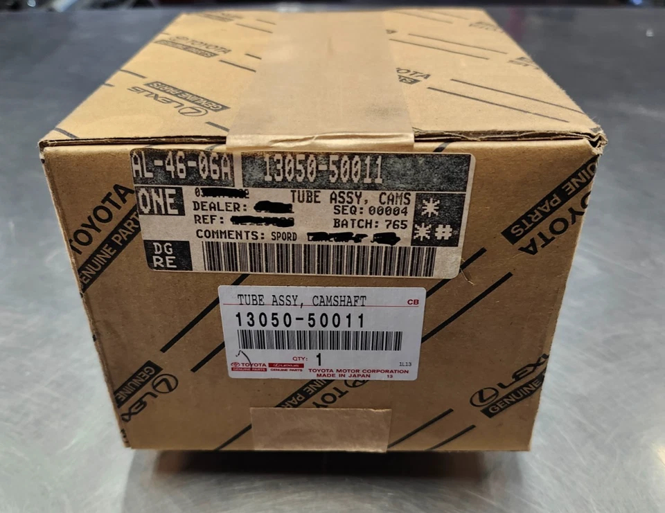 CONJUNTO DE TUBO DE DISTRIBUCIÓN DE ÁRBOL DE LEVAS DE FÁBRICA LEXUS 13050-50011 NUEVO GS LS SC Foto 1 de 1