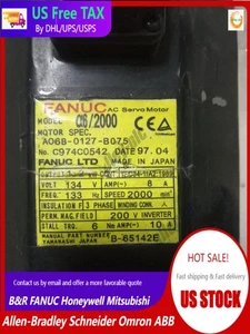 ONE NEW FANUC Servo Motor A06B-0127-B075 # US Free TAX - Picture 1 of 3
