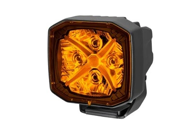 "Hella X-TREME XT-3A 3"" haz de punto ámbar LED luces de conducción todoterreno, 5700LM ámbar" Foto 1 de 4