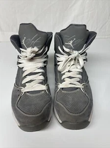 NIKE AIR JORDAN FLIGHT 45 HIGH MAX COOL GREY-WHITE SZ 9.5 RARE! [524866-014] - Picture 1 of 15