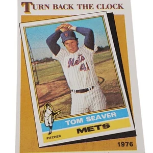 Tom Seaver 1986 Topps New York Mets Turn Back The Clock Baseball MLB - Picture 1 of 4