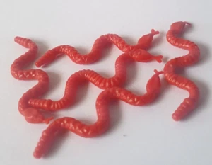 Snakes red animals lego jungle x 5 - Foto 1 di 1