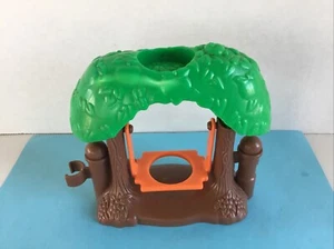 Fisher Price Little People replacement / add on Tree Swing Green & Brown 6" x 5" - Picture 1 of 2