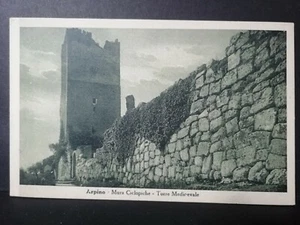 Cartolina Arpino Mura Ciclopiche Torre Medioevale ND13 - Picture 1 of 1