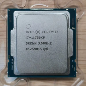 Intel 11th Gen Core i7-11700KF 3.60GHz 8 Core 16 Thread LGA1200 CPU SRKNN - Afbeelding 1 van 2