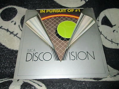 In Pursuit of #1 Laserdisc LD 1977 INA U.S. Tennis WCT Discovision Dick Stockton - Image 1 of 2