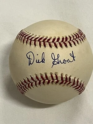 Бейсбольный мяч с автографом ДИККА КРУПА OMLB 1960 Pirates 1964 Cardinals чемпион WS - Изображение 1 из 2