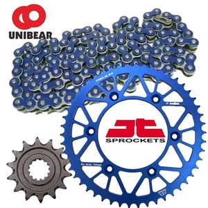 HUSQVARNA FC250 CHAIN & SPROCKET KIT JT ALLOY REAR UNIBEAR CHAIN RENTHAL FRONT - Picture 1 of 5