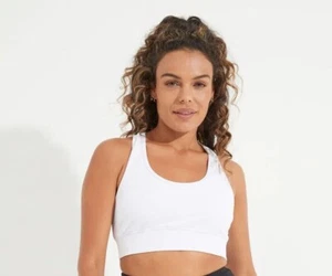 Dharma Bums Racer Back Sports Bra Size XXL Sale Price $35.00 + Free Postage - Picture 1 of 7