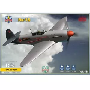 Modelsvit 4801 Plástico Modelo Aicraft Kit Escala 1:48 Yak-1B - Modelos Ucrania - Imagen 1 de 10